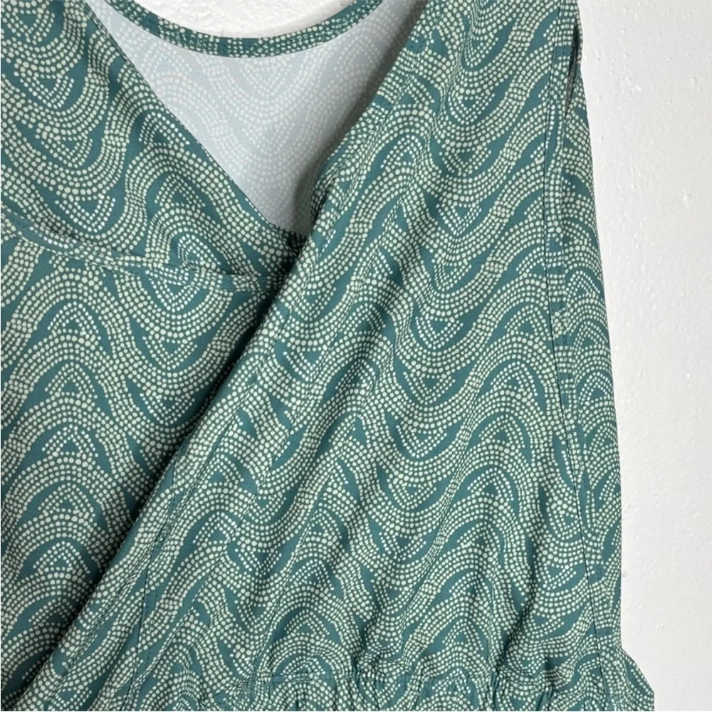 Patagonia Fleetwith Romper Bluff River Multi Tasmanian Teal Size Small - Picture 3 of 7